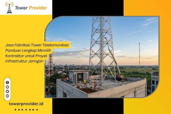 Jasa Fabrikasi Tower Telekomunikasi